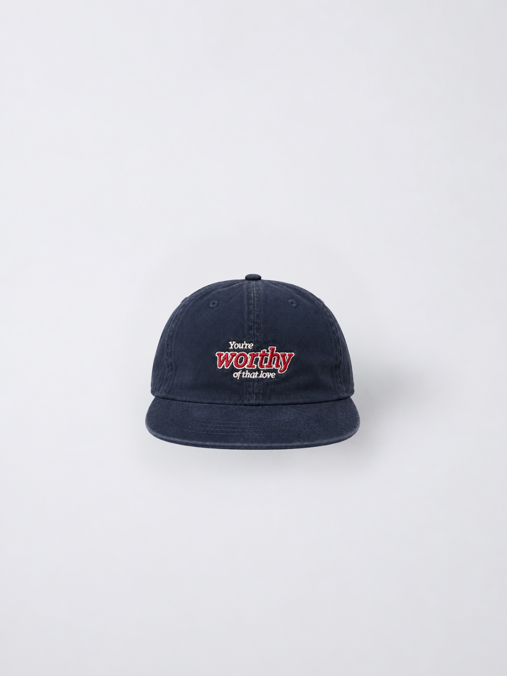 Casquette vintage inscription brodée