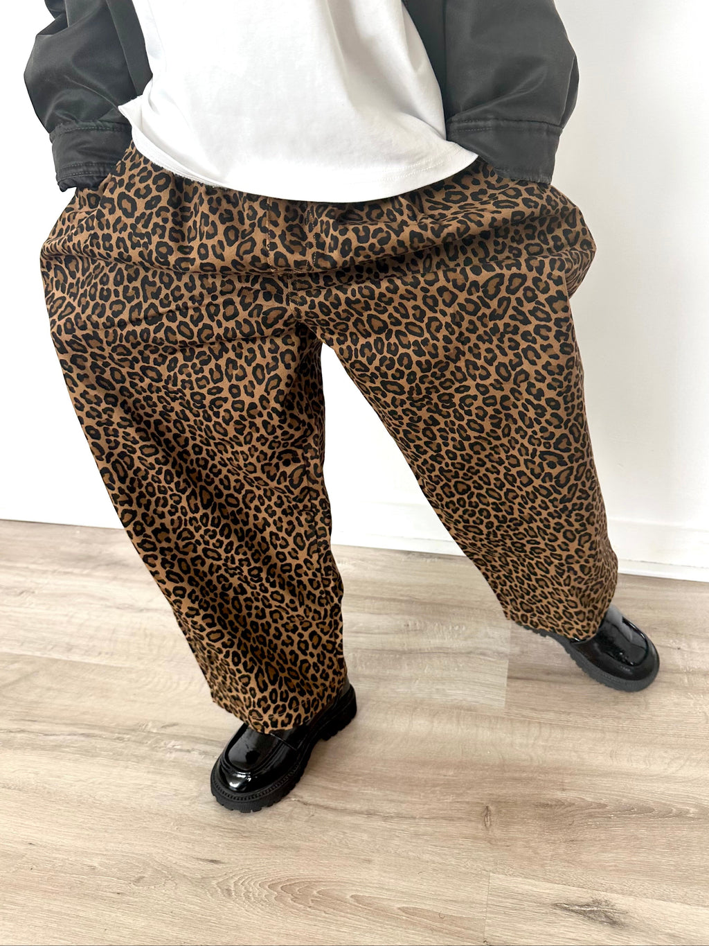 Pantalon imprimé animal