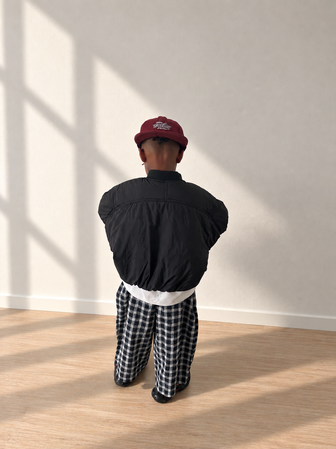 Veste bomber noir