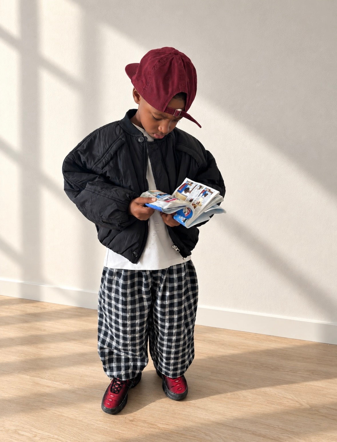 Veste bomber noir