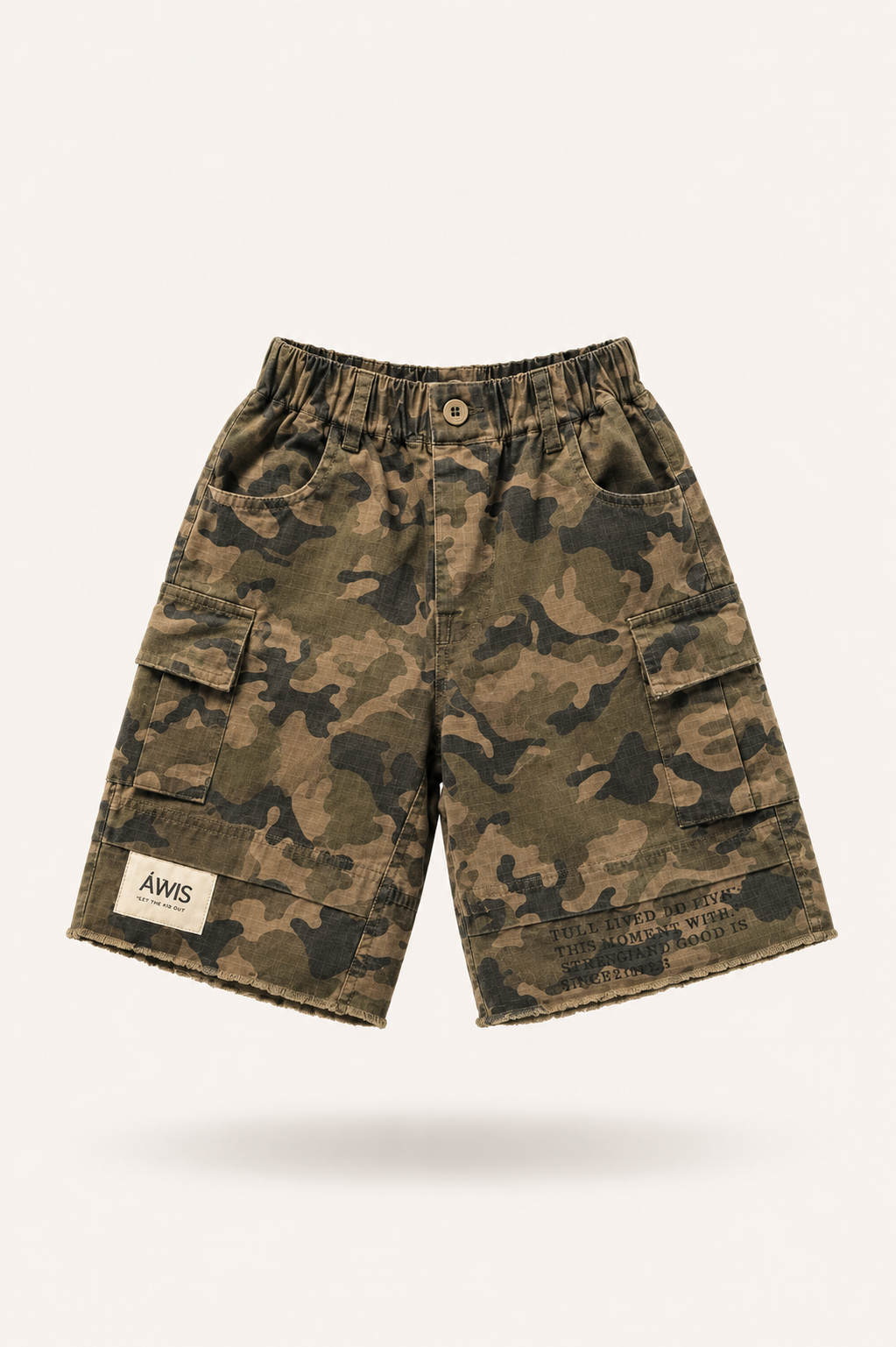 Short cargo militaire