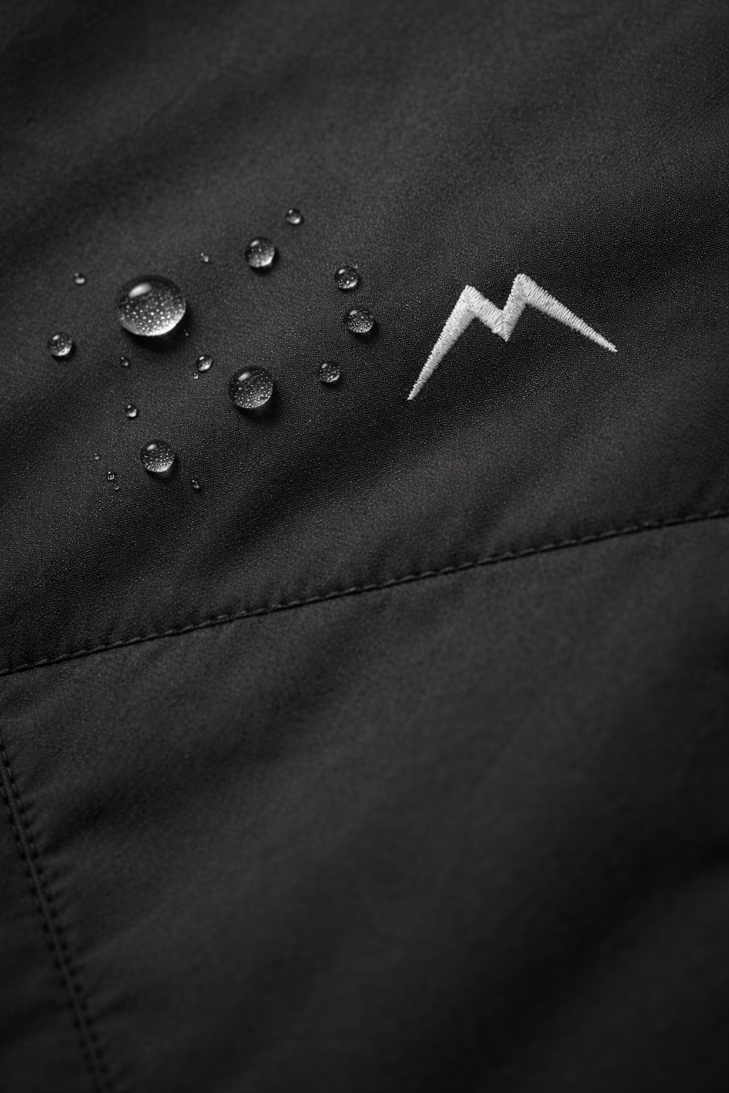 Parka urban grise et noir