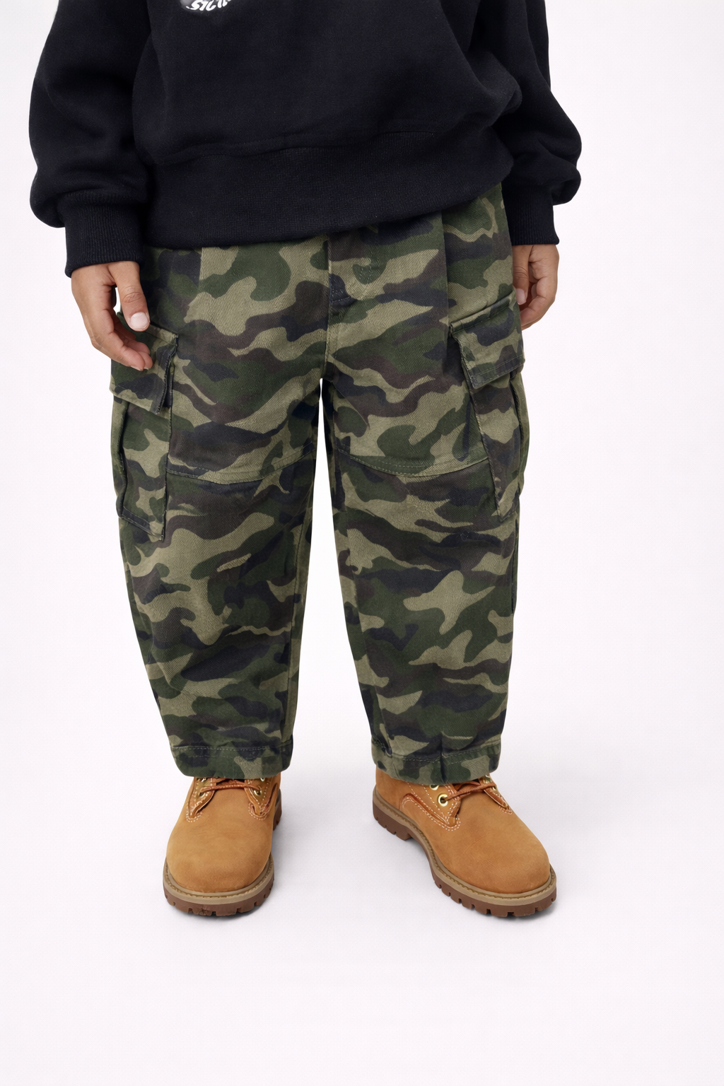 Pantalon cargo camouflage