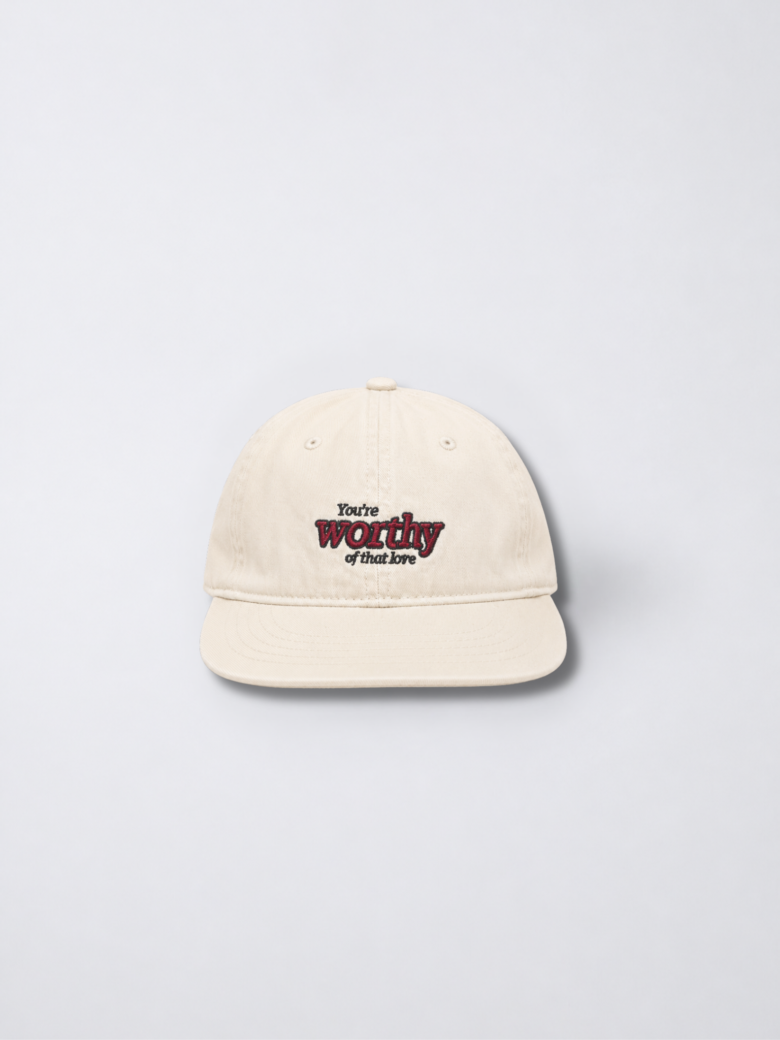 Casquette vintage inscription brodée