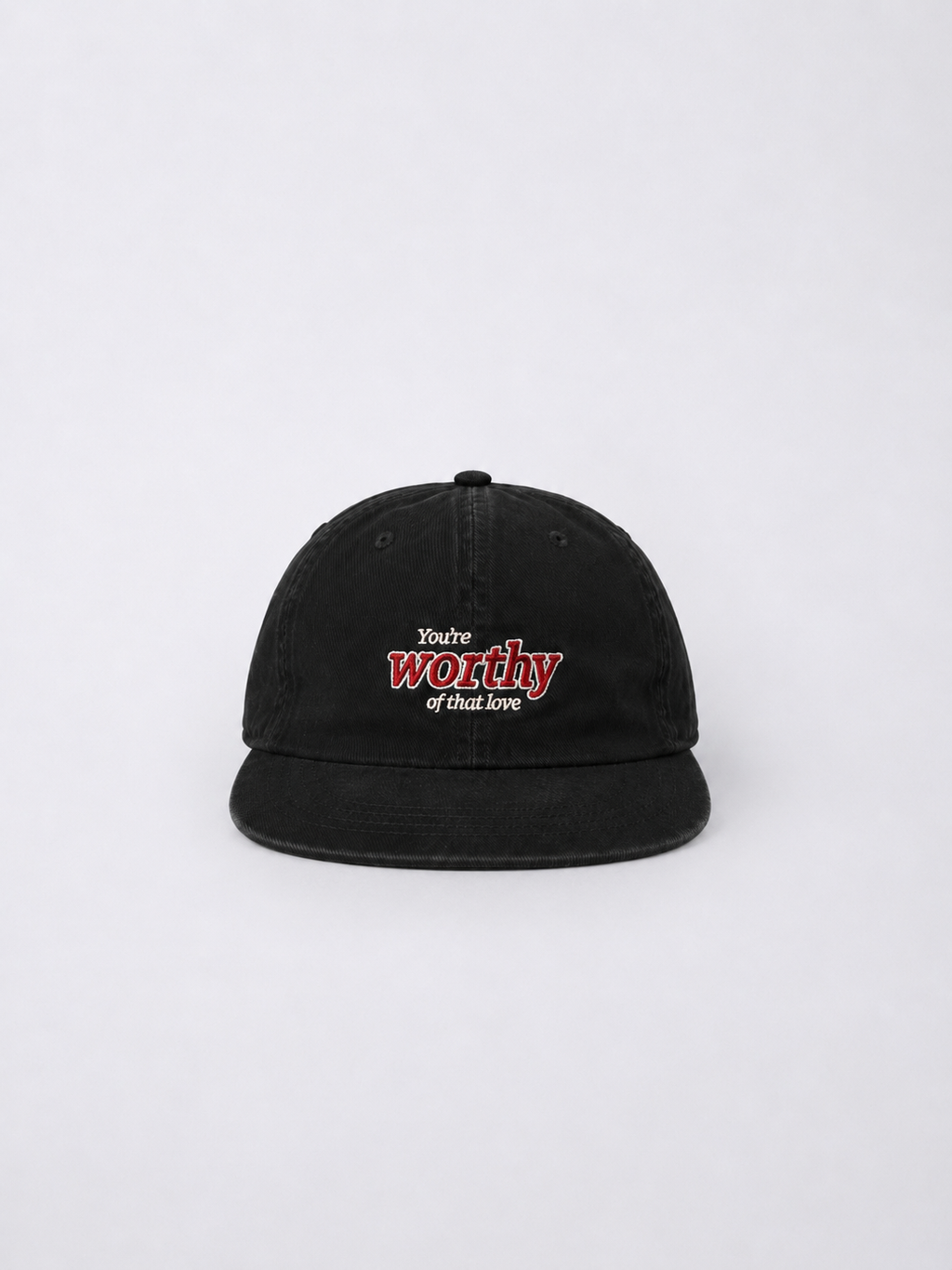 Casquette vintage inscription brodée