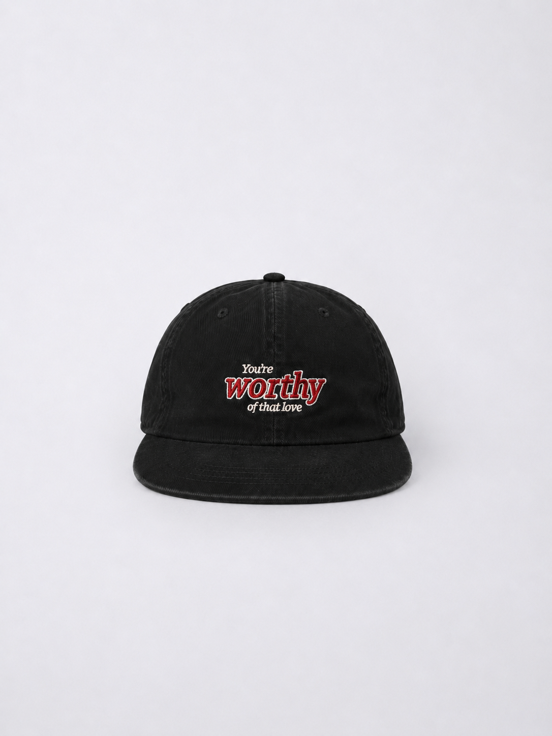 Casquette vintage inscription brodée