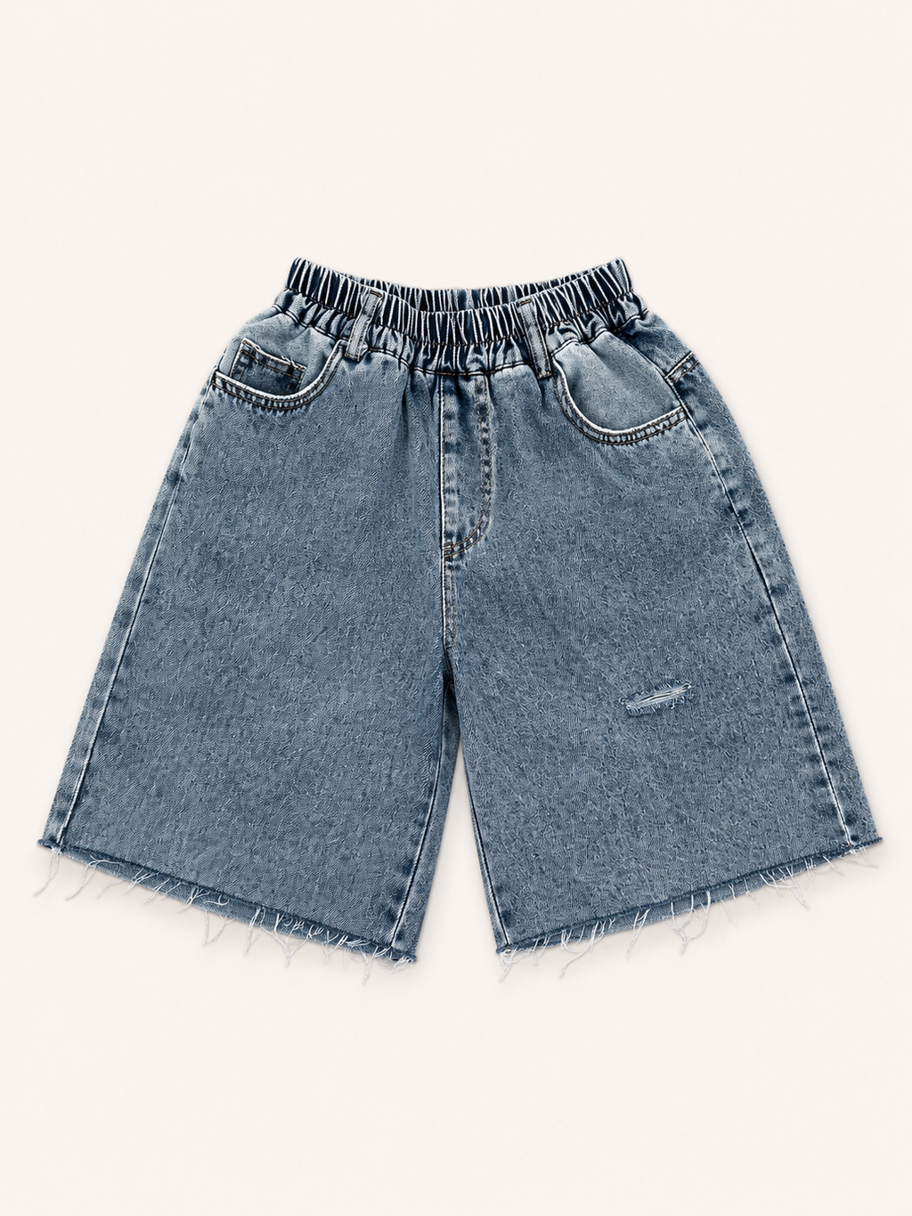 Bermuda en denim