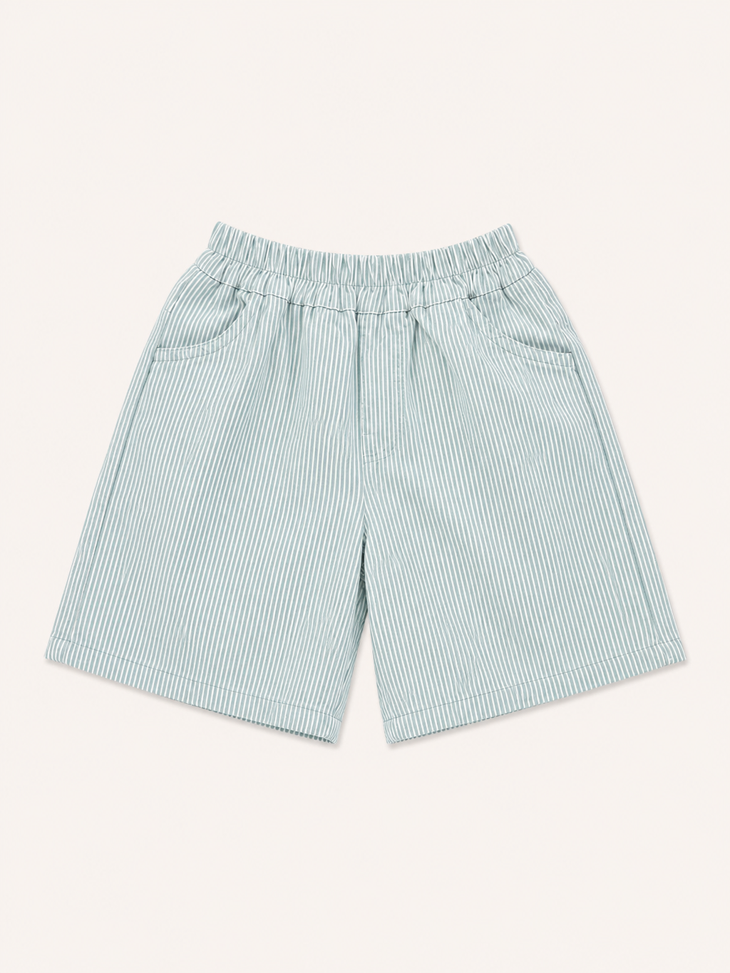Short à rayures