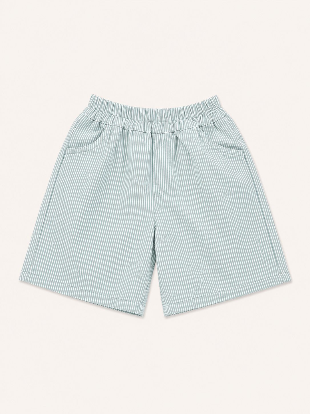 Short à rayures