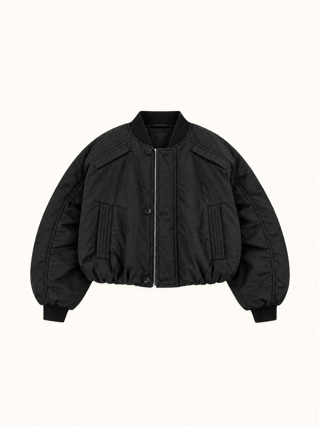 Veste bomber noir