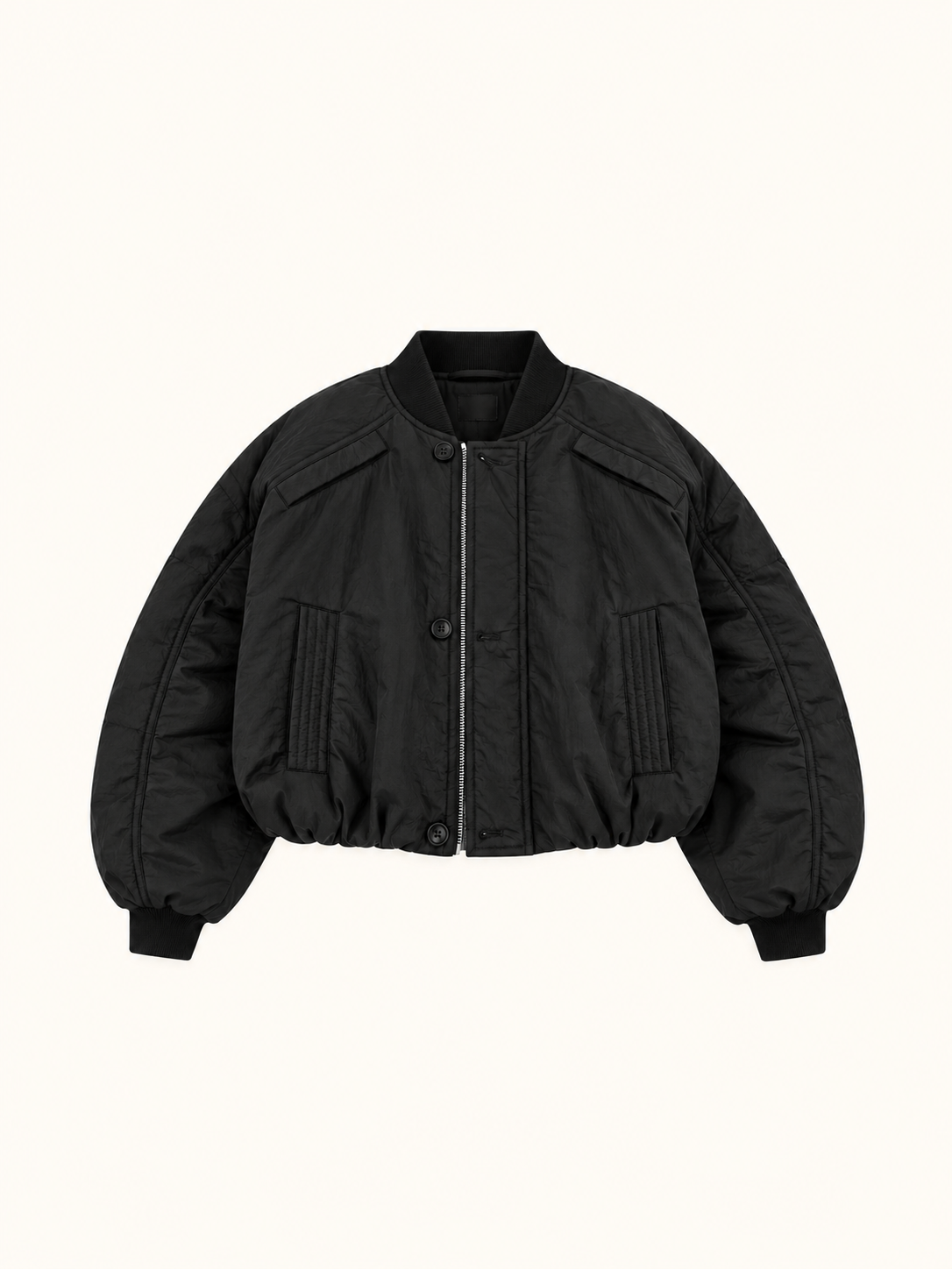 Veste bomber noir