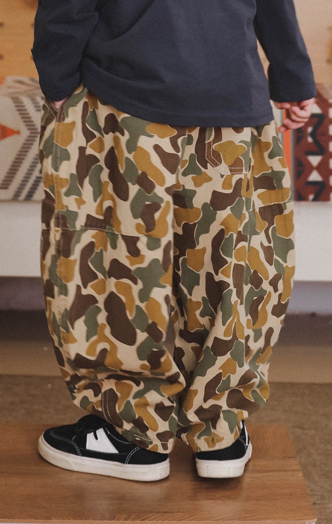 Pantalon imprimé camouflage