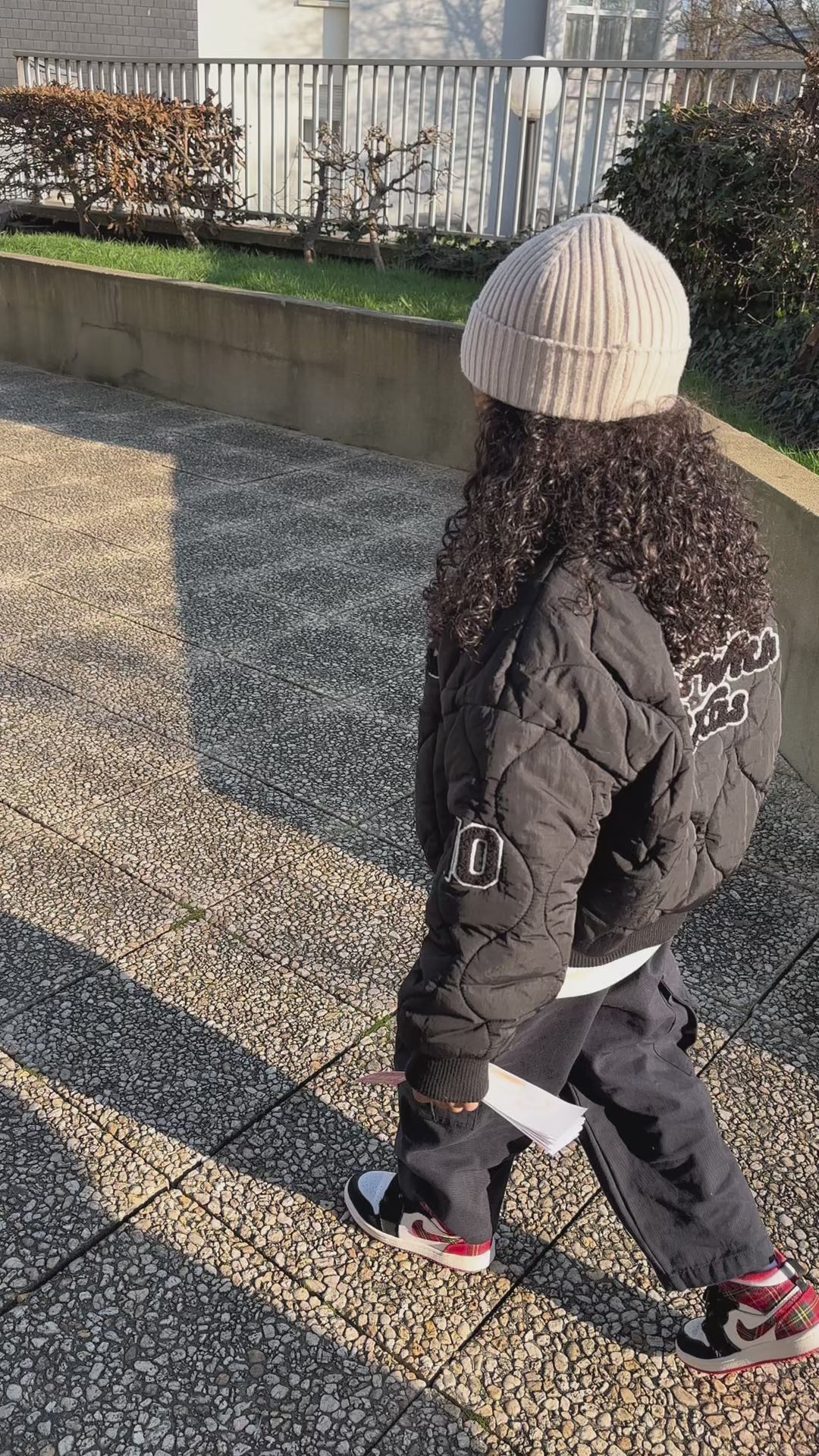 Veste bomber matelassé